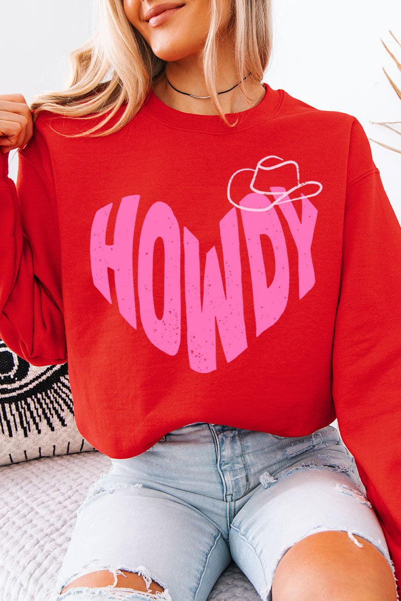 Howdy Heart Sweatshirt