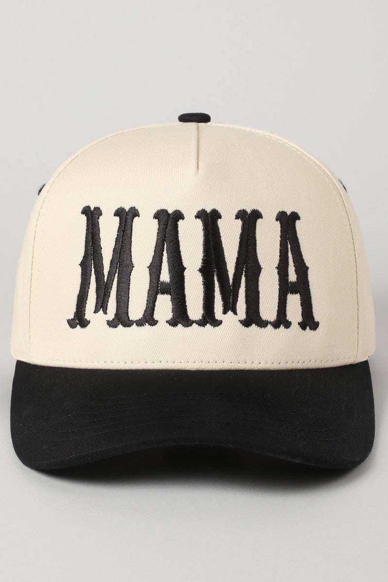 Mama Embroidery Cap