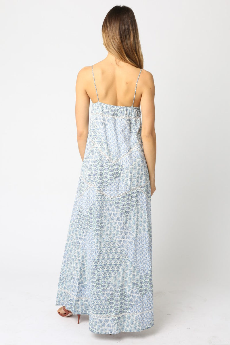 Oliva Blue Dress