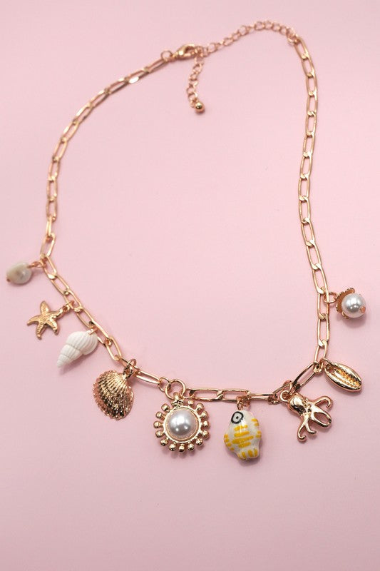 Fishermen Charm Necklace