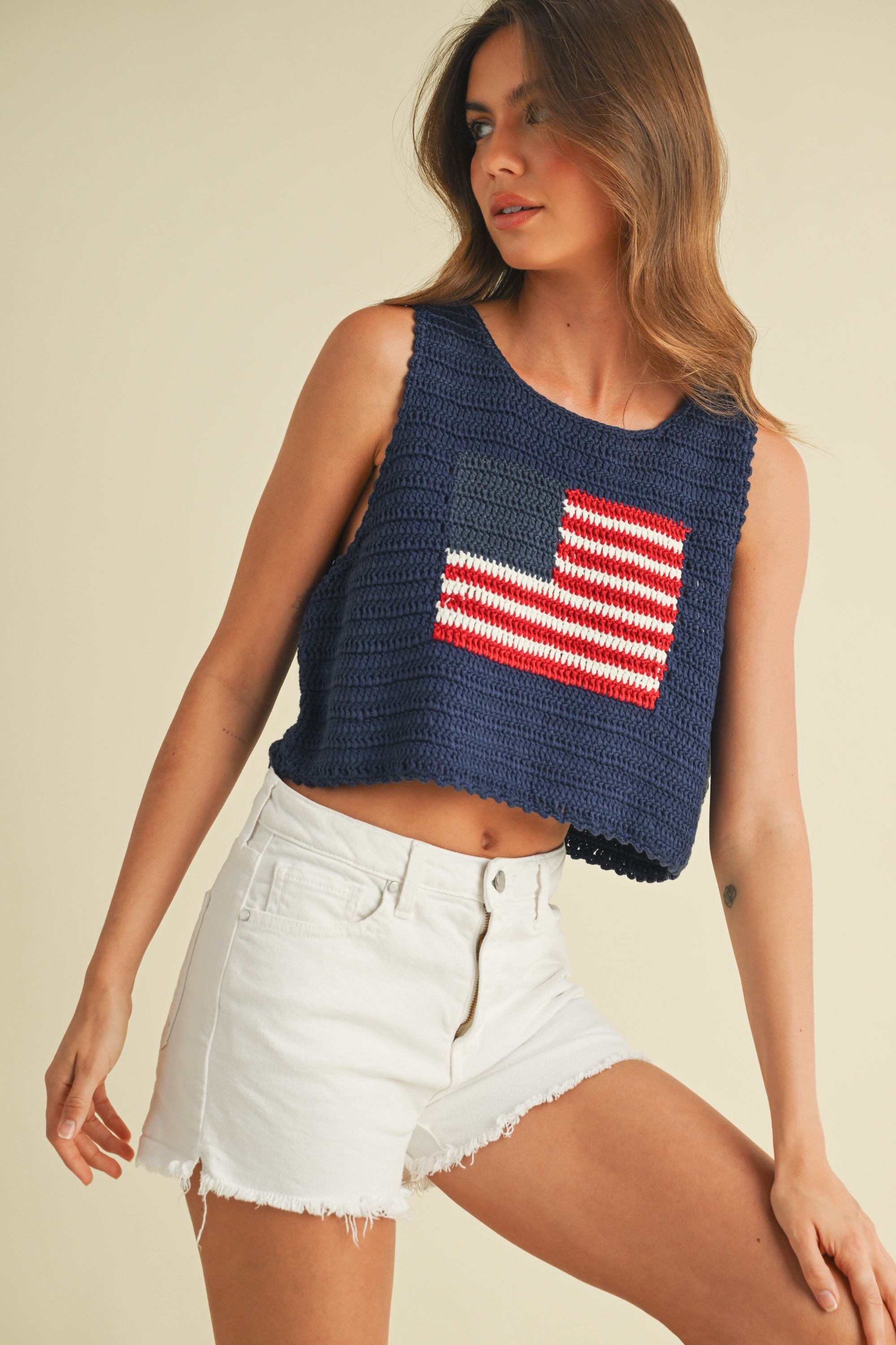 America Knit Tank