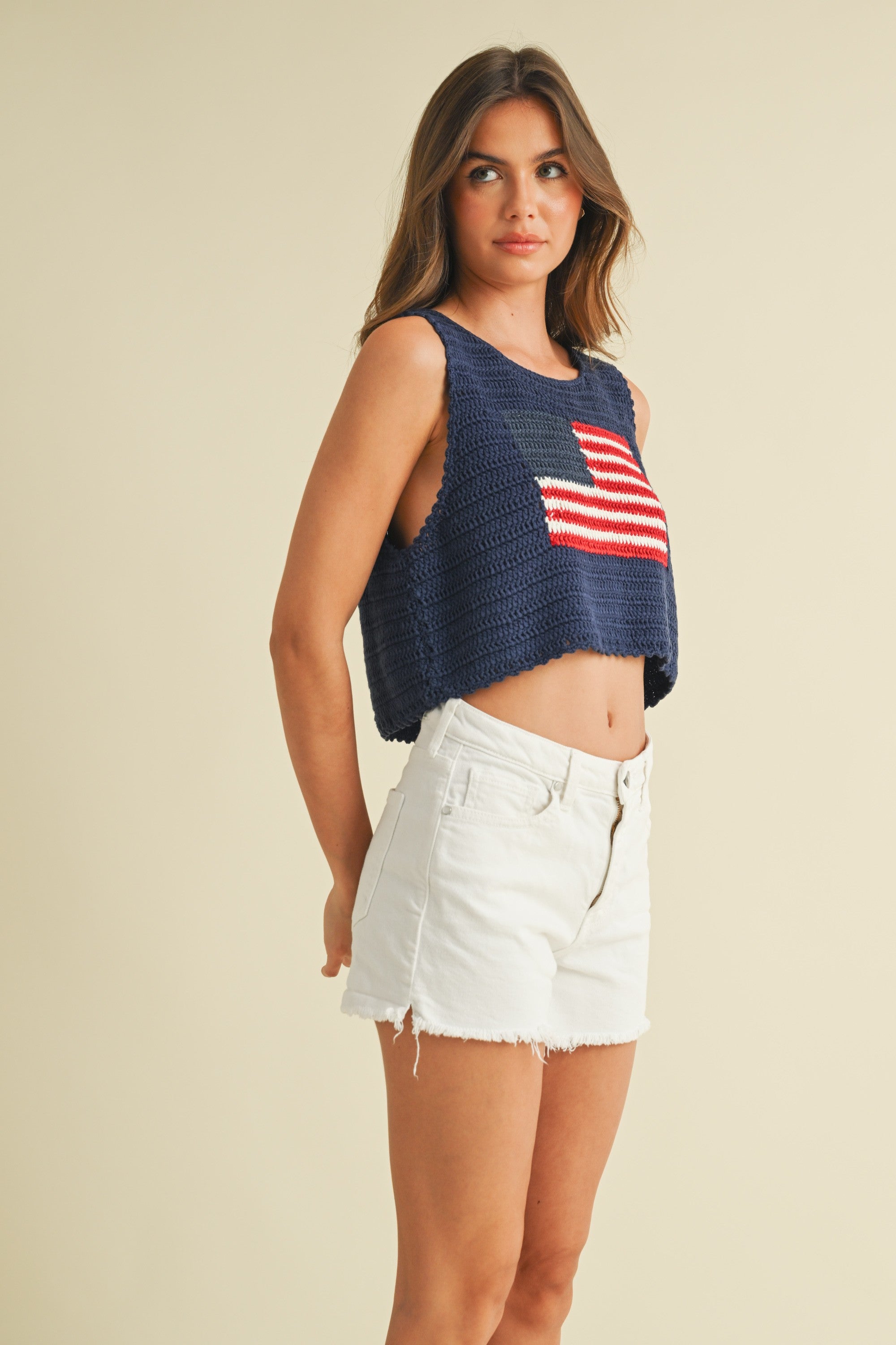 America Knit Tank