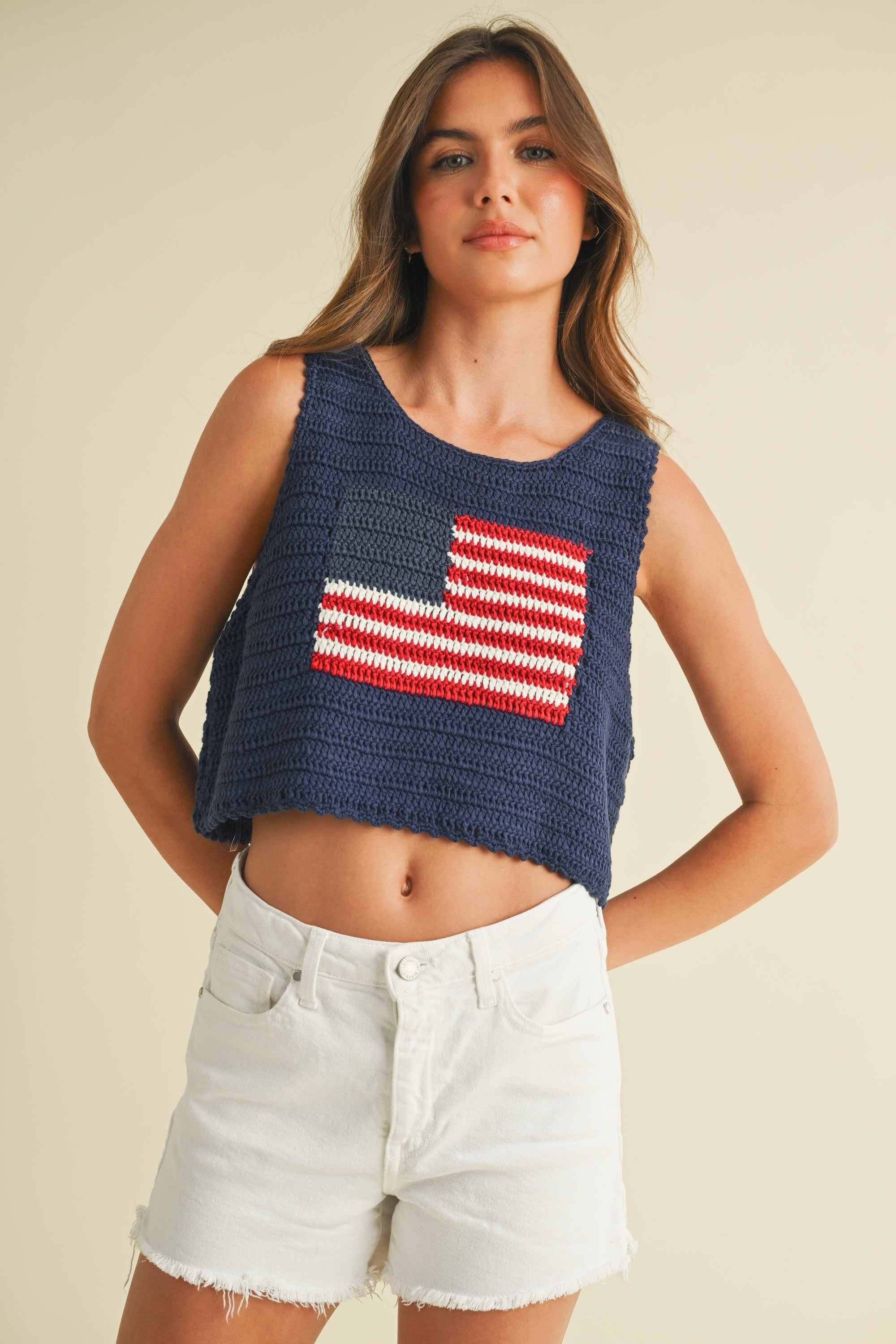 America Knit Tank