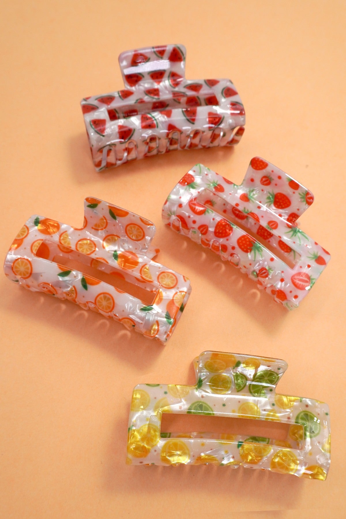 Fruit Claw Clips