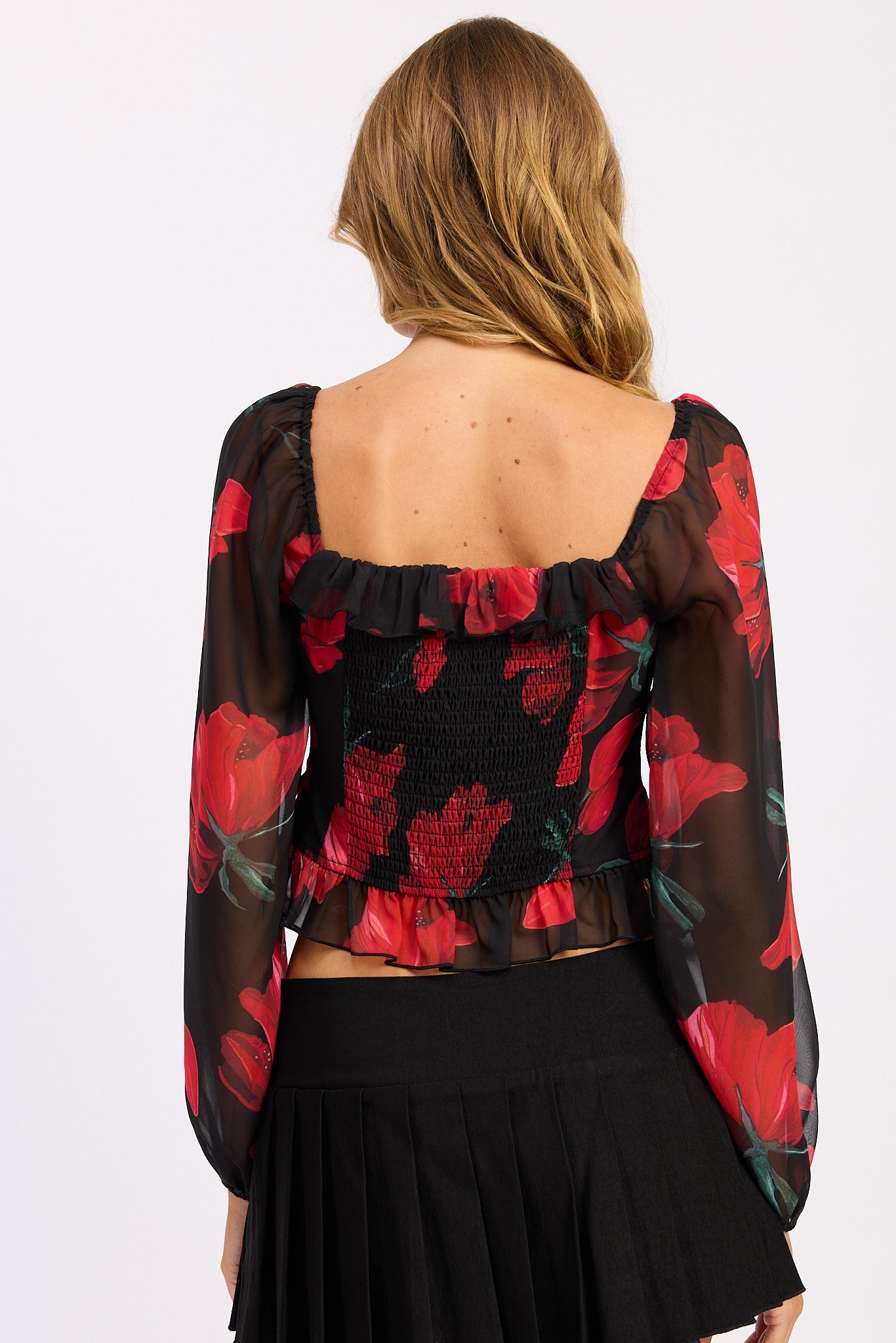 Camille Floral Top