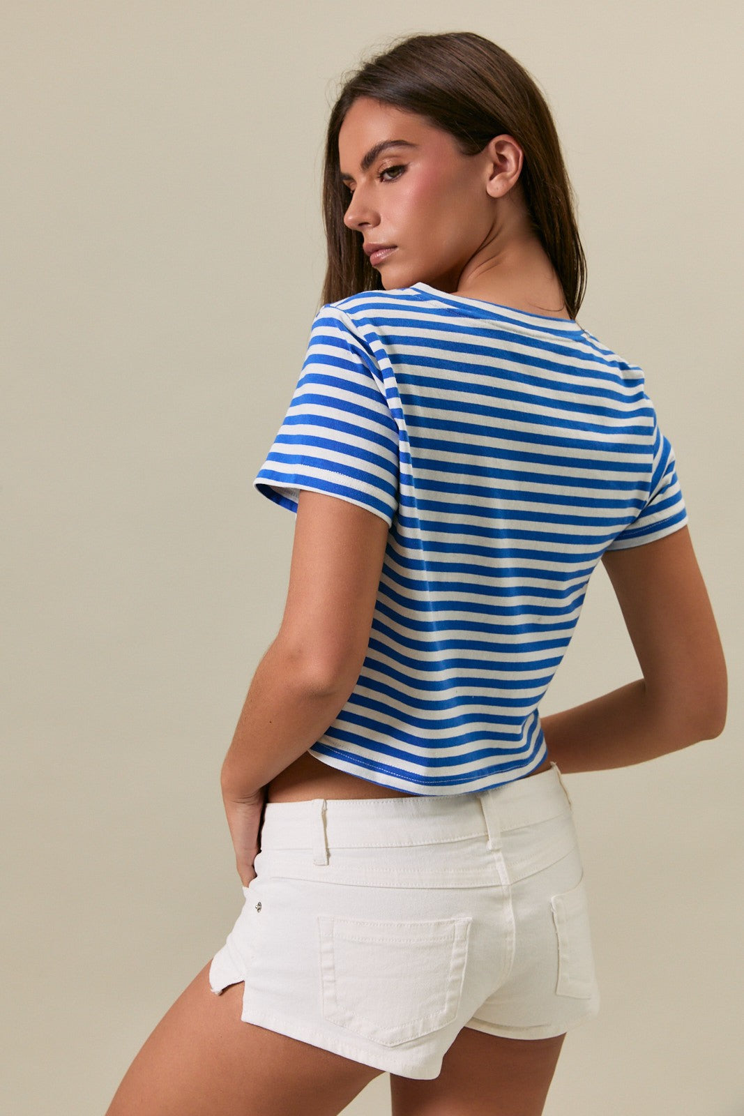 Sail Away Striped Tee