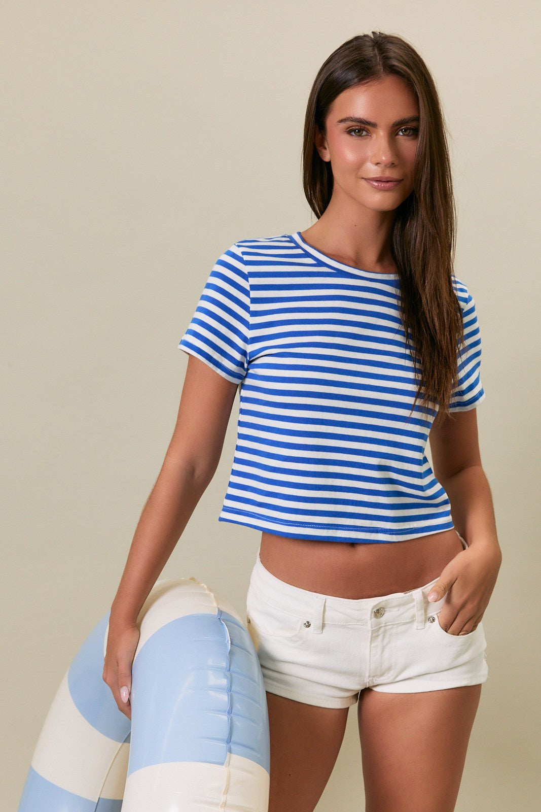 Sail Away Striped Tee