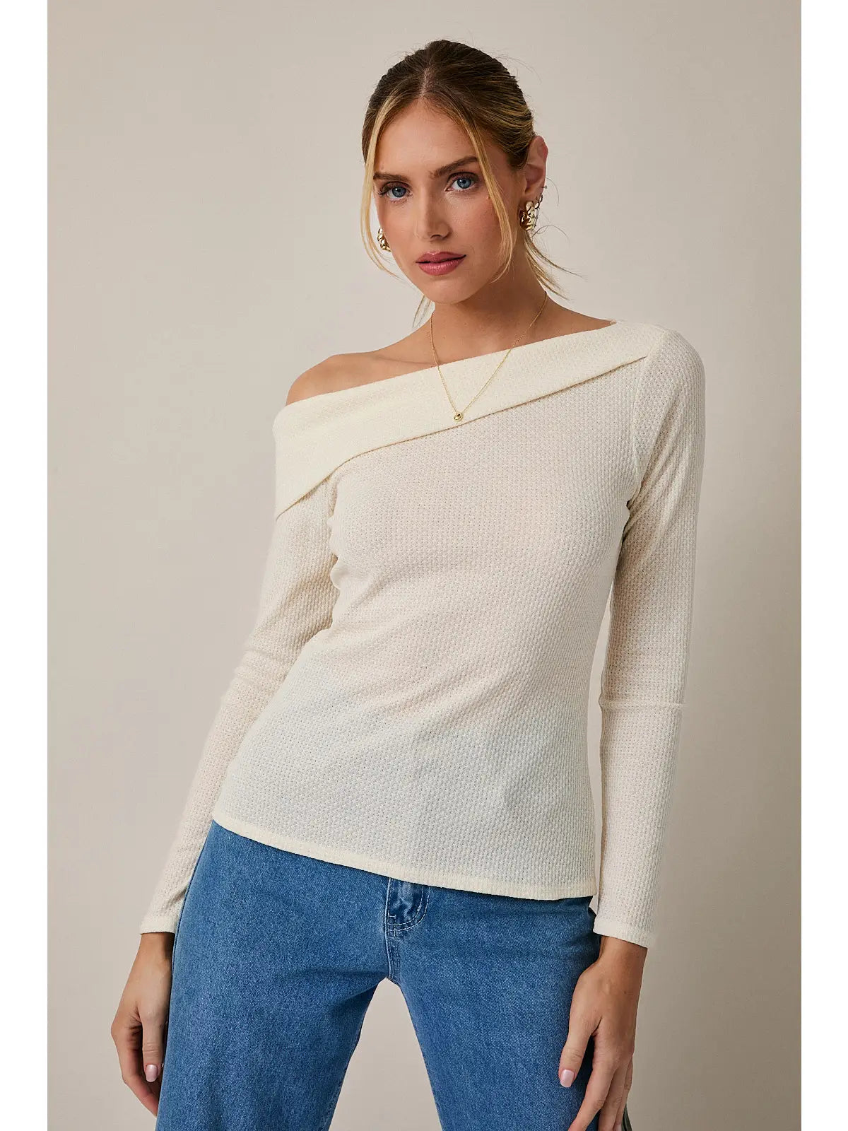 Winter White OTS Top