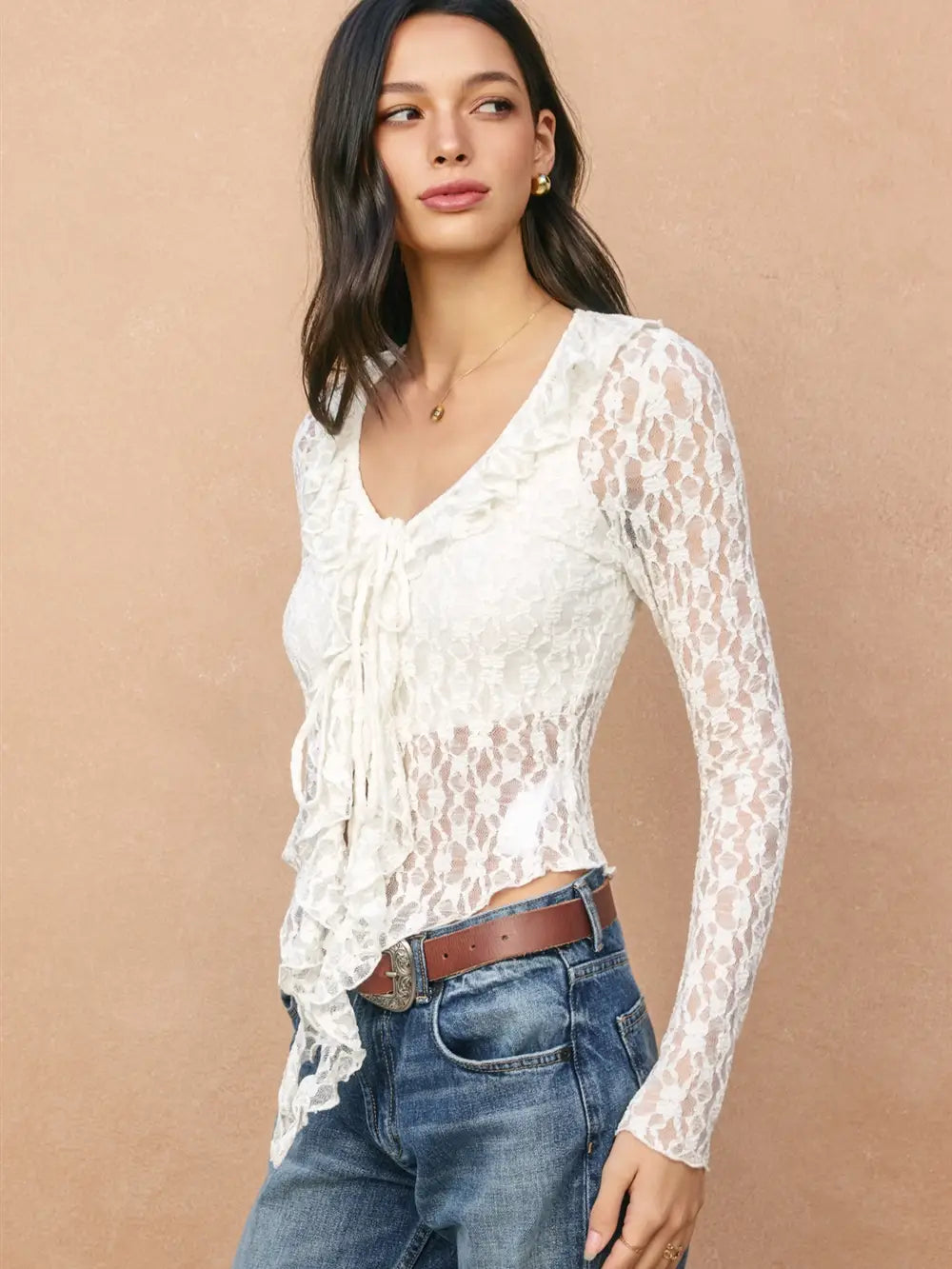 Lenny Lace Top