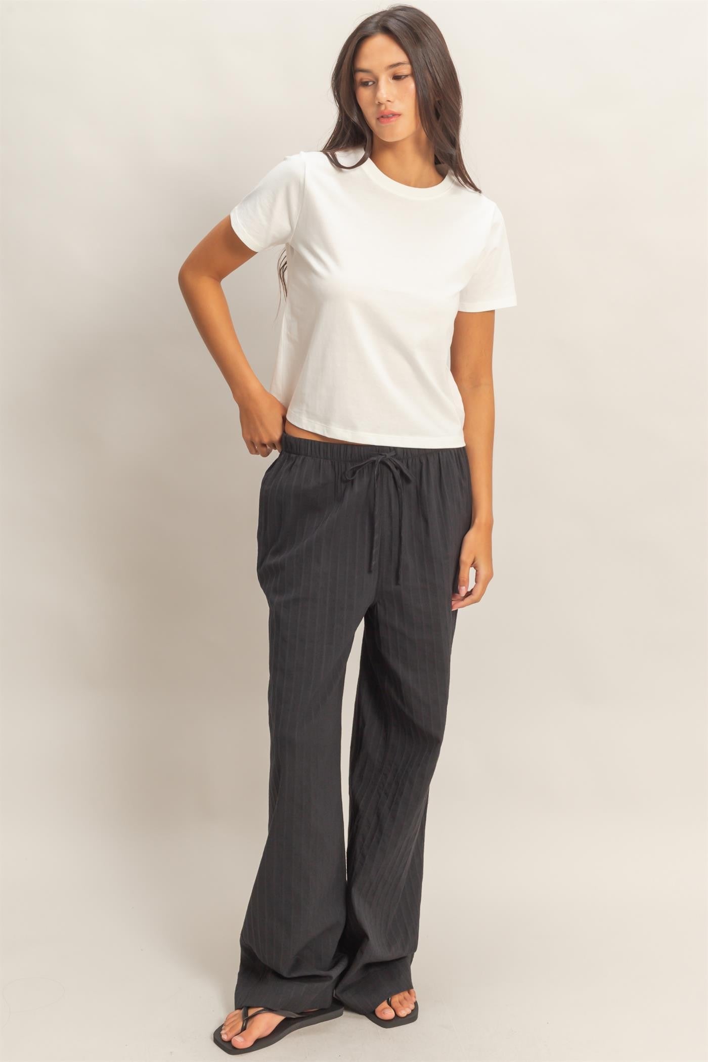 Crew Neck Cotton T-Shirt