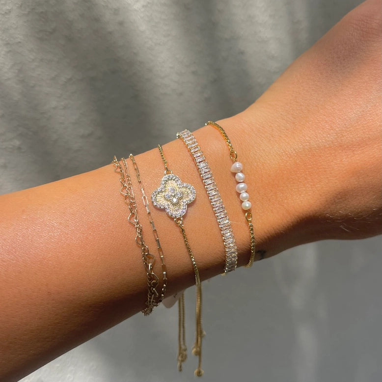 Baguette Crystal Bracelet