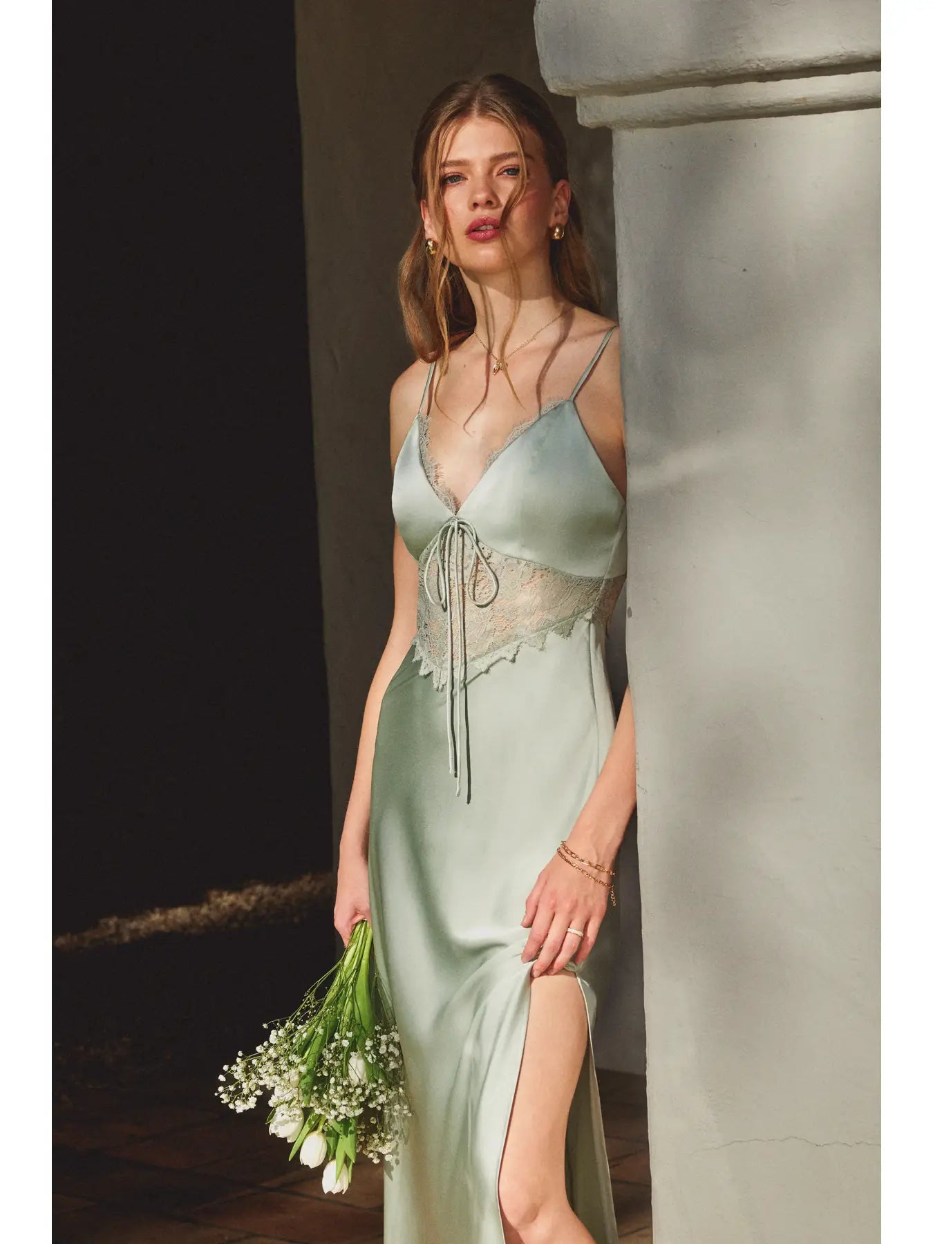 Jolene Satin Maxi