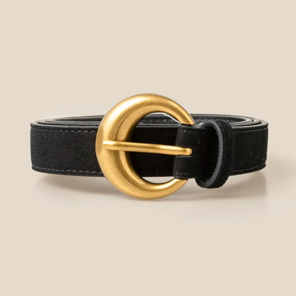Round Buckle Belt