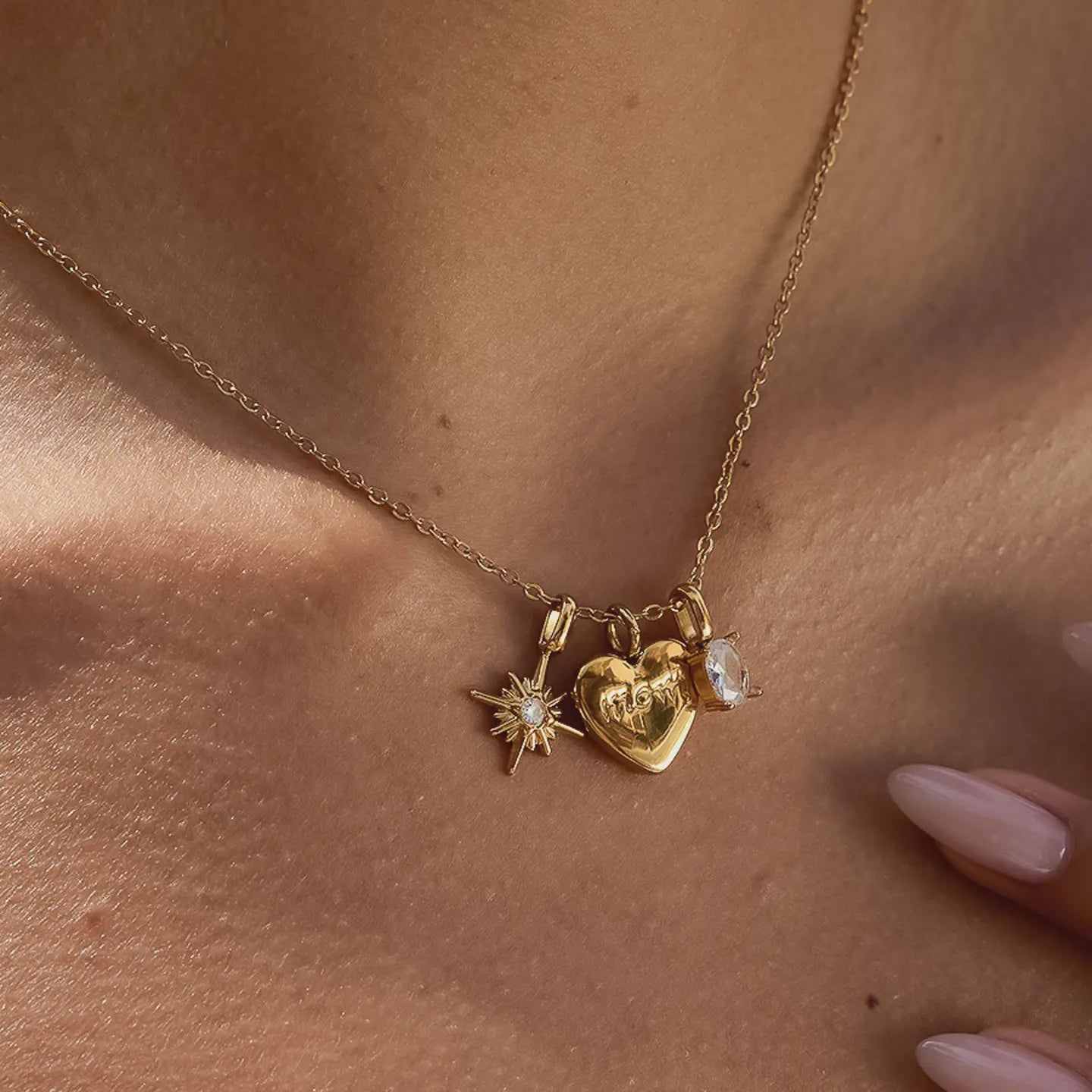Mom Charm Necklace