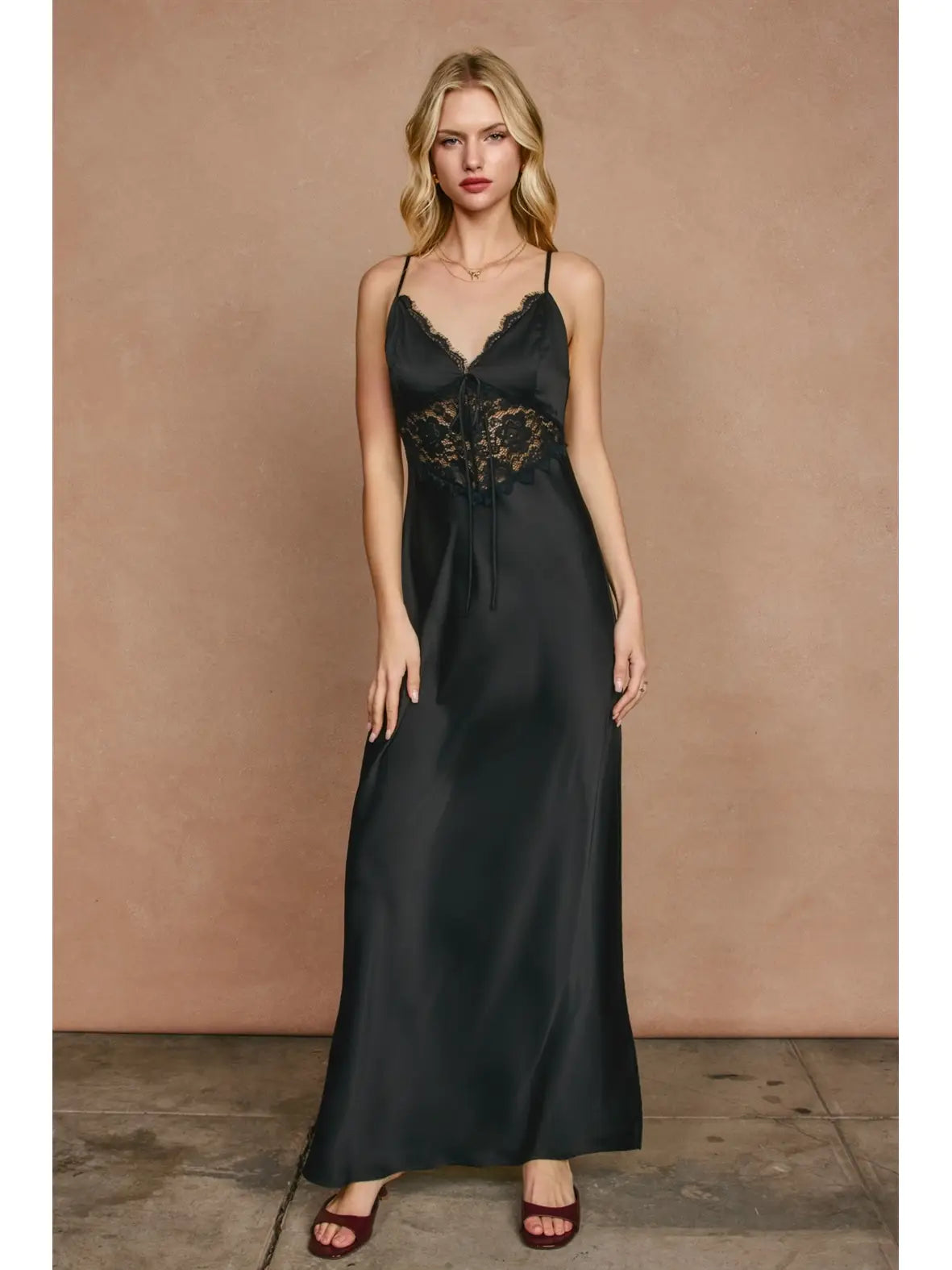Jolene Satin Maxi
