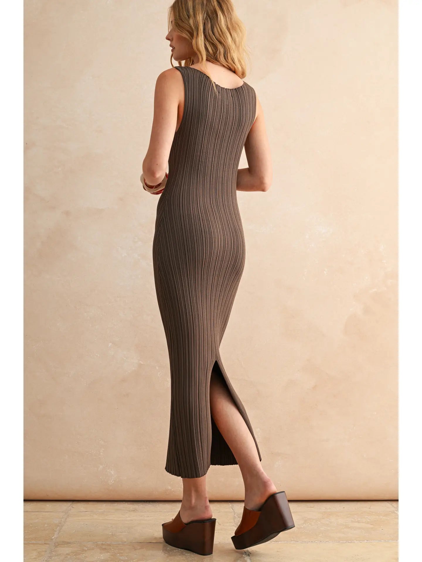 Stassi Ribbed Midi