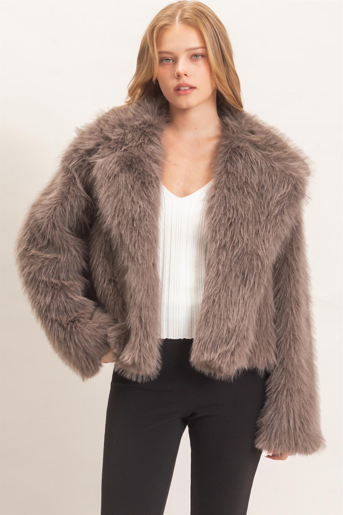 Blake Shawl Fur Coat