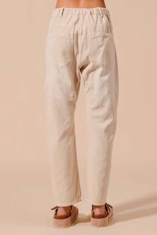 Slim Barrel Pants