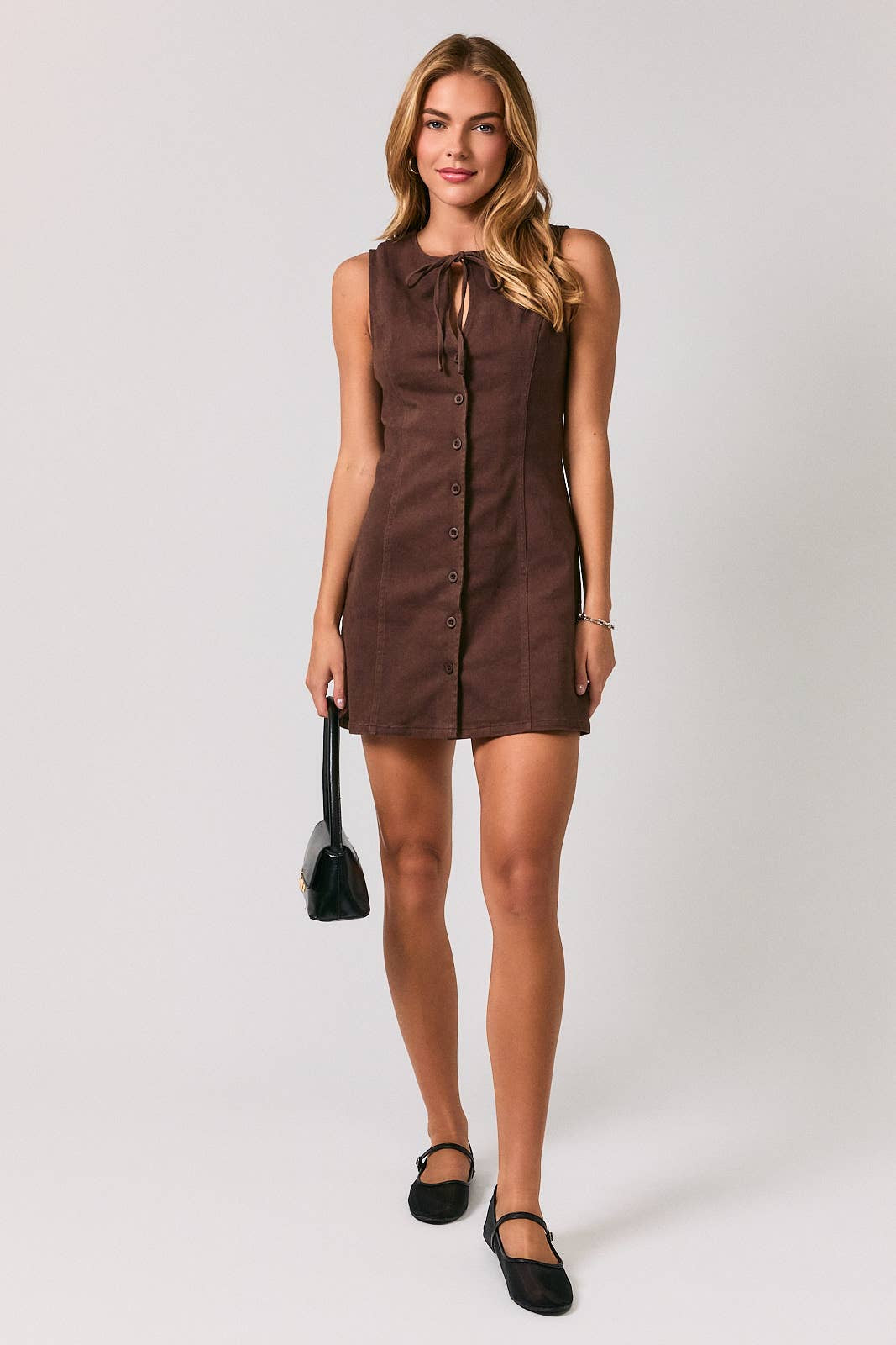 Bow Detail Sleeveless