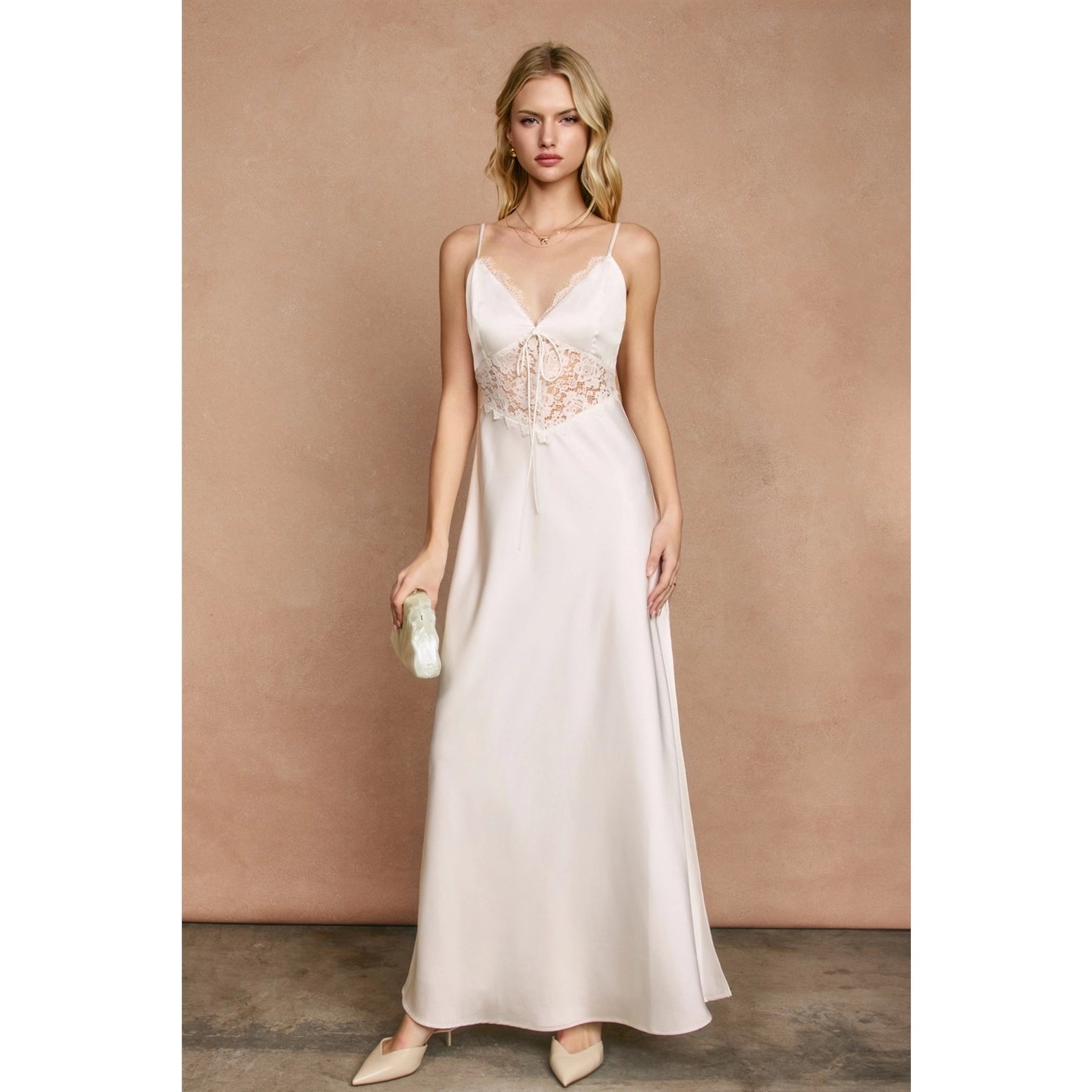 Jolene Satin Maxi