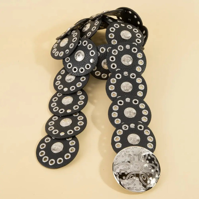Circle Concho Belt
