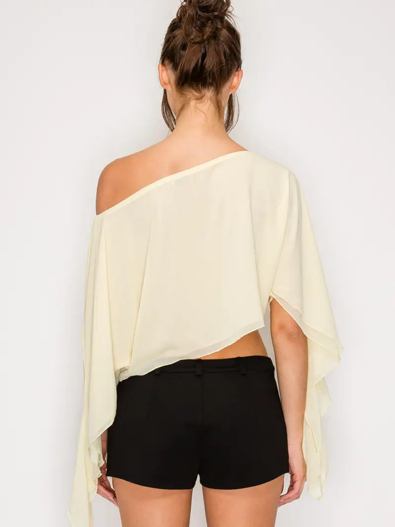 Sunshine drape top