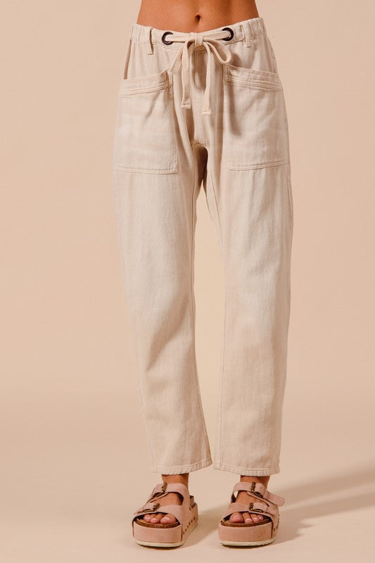 Slim Barrel Pants