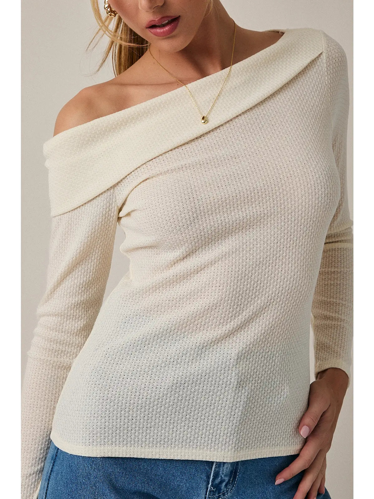 Winter White OTS Top