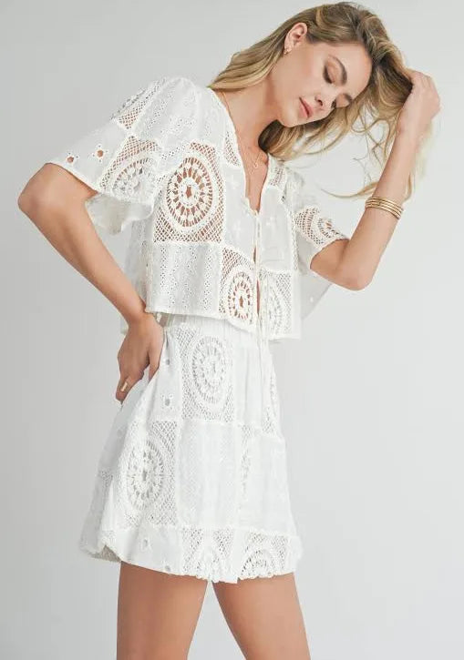 Keepsake Tie Front Top