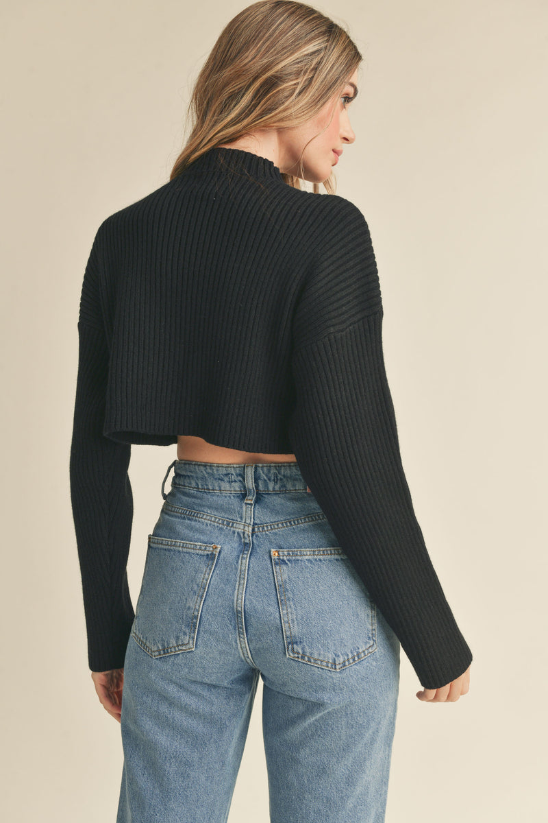 Bella Crop Sweater