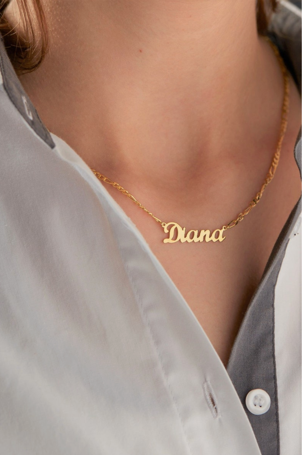 Custom Figaro Chain Necklace