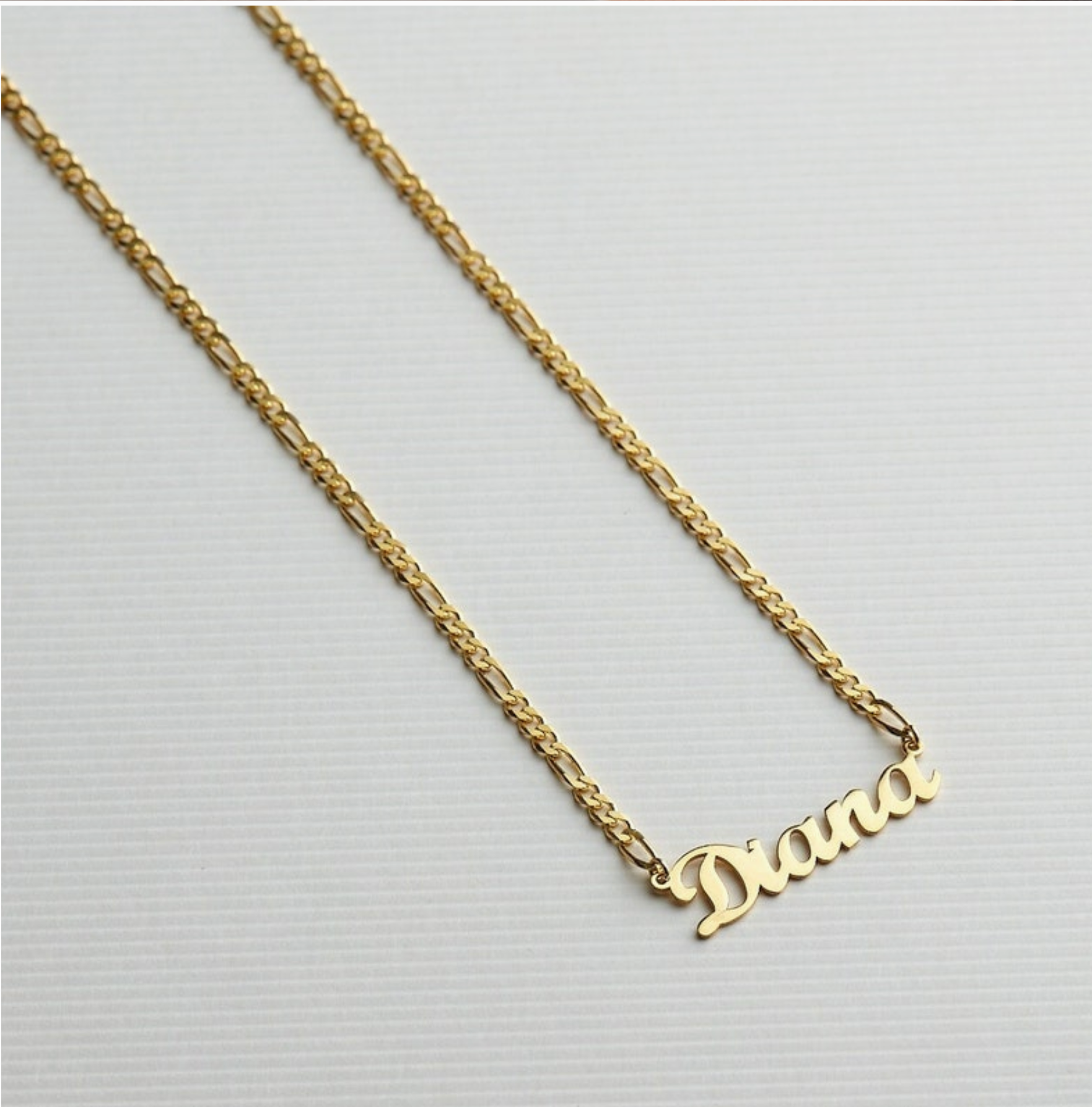 Custom Figaro Chain Necklace