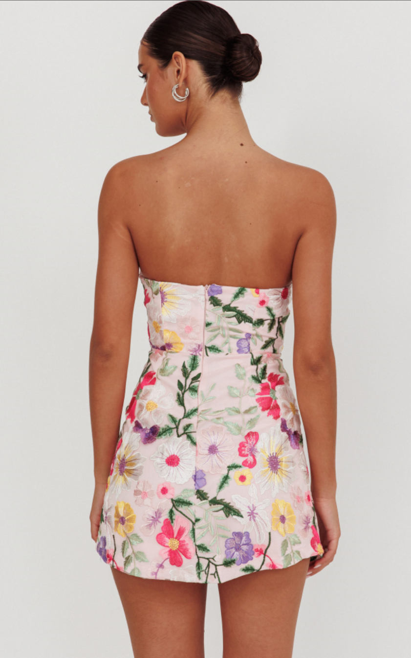 Flower Field Mini Dress