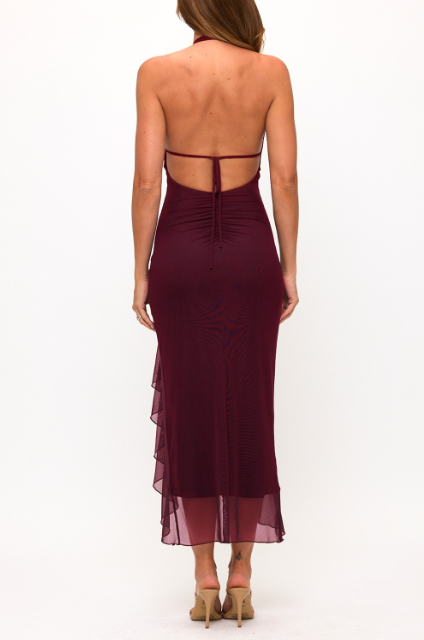 Halter Maxi Dress