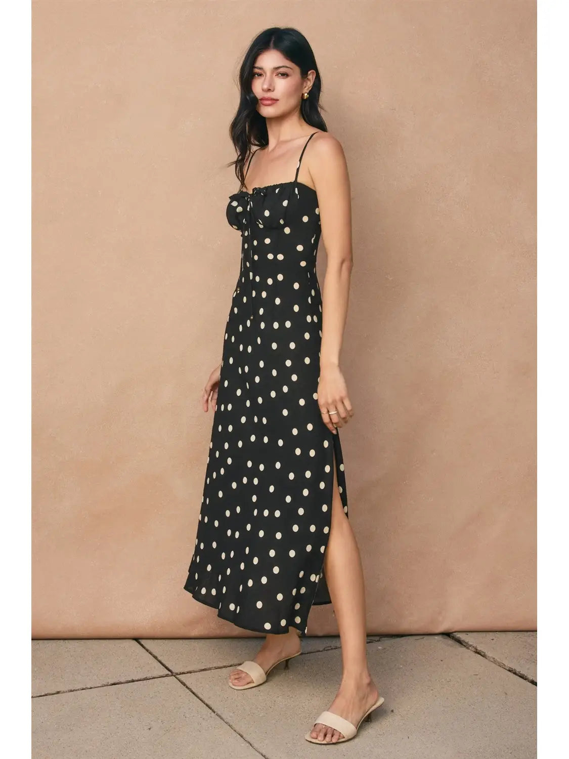 Harlow Polka Dot Midi