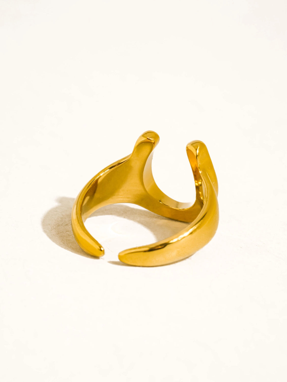 Lucky Charm Horseshoe Ring