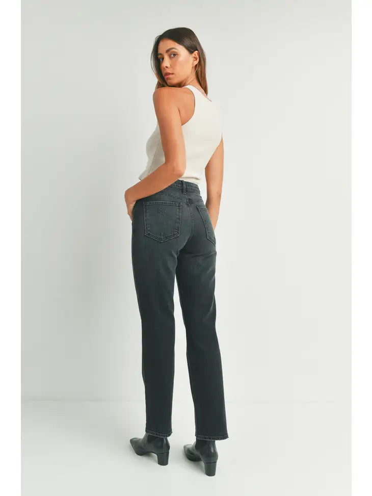 JBD Full Length Straight High Rise Jeans