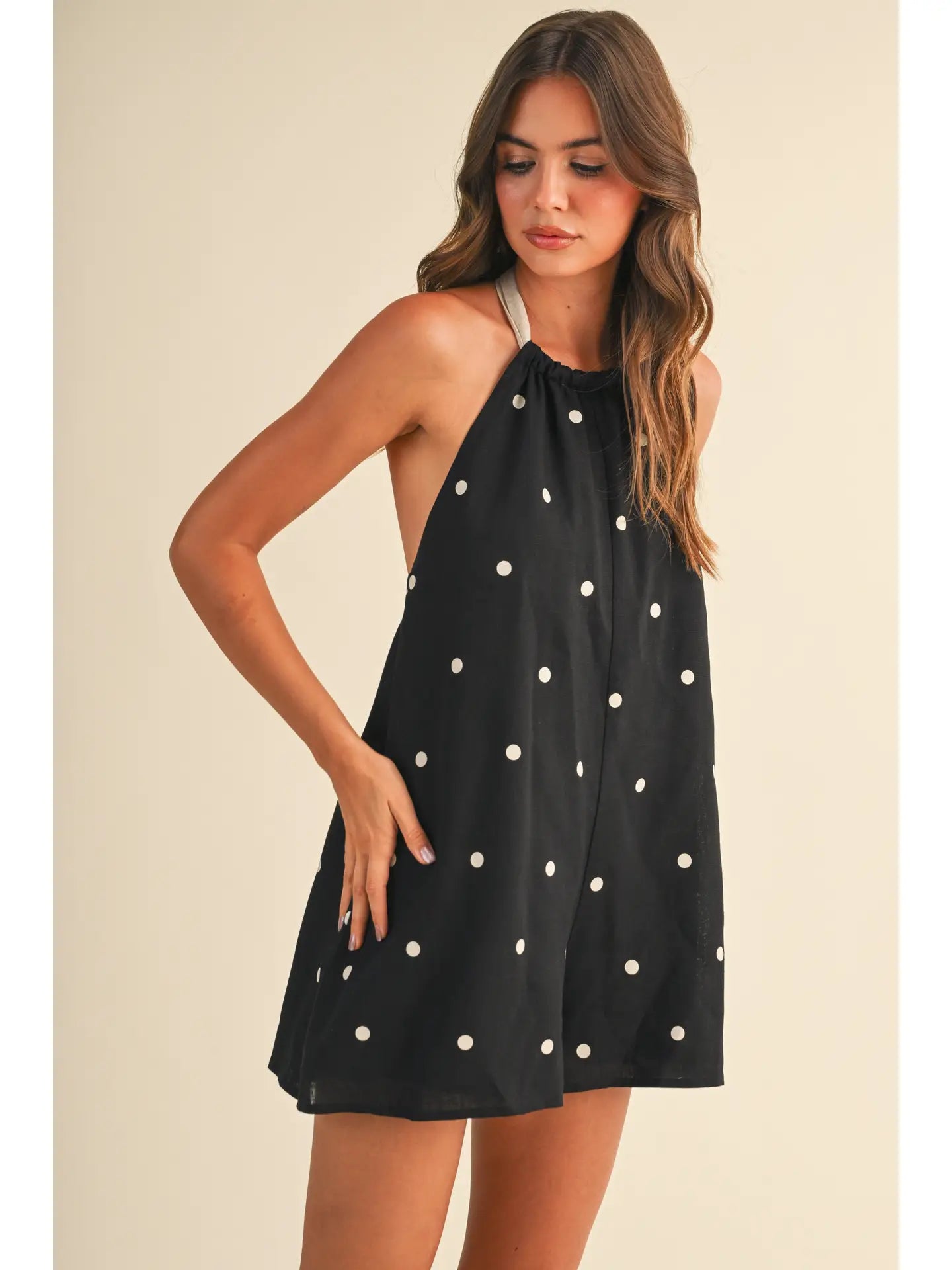 Lexie Polka Dot Romper