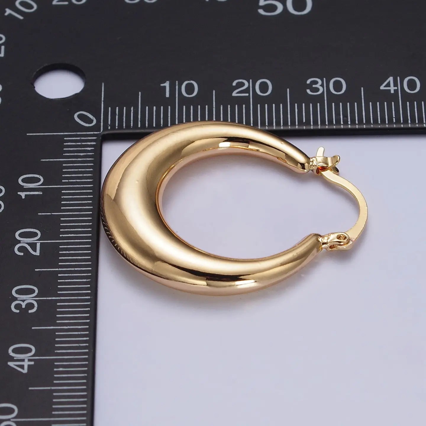 Dome French Lock Earrings