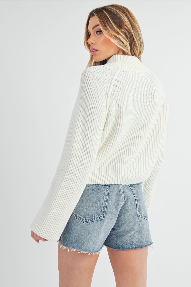 Debbie Zip Up Sweater