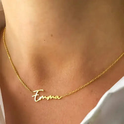 Custom Solid Gold Necklace