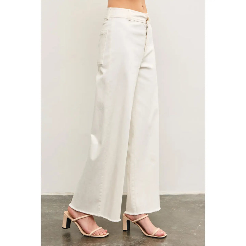 Sno White High Waist Pants