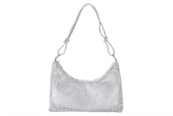 Knotty & Nice rhinestone sparkle Zip Purse