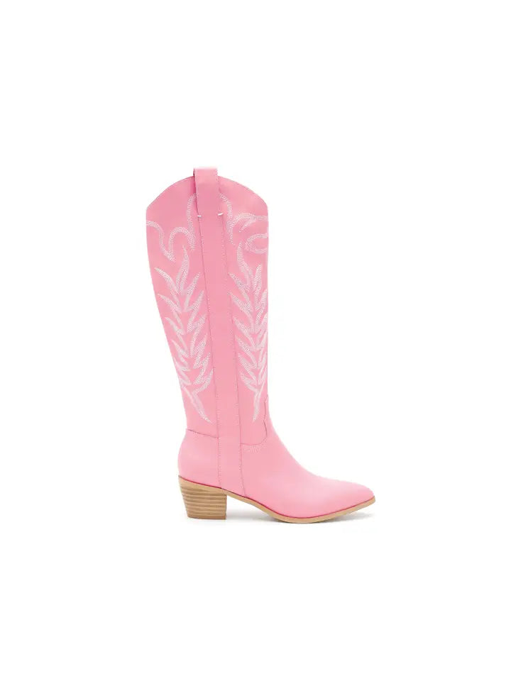 What The Dolly Pink Boots