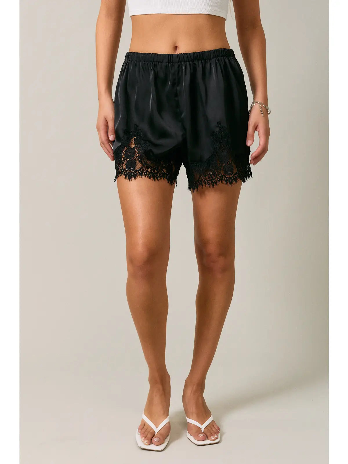 Fall Staple Lace Shorts