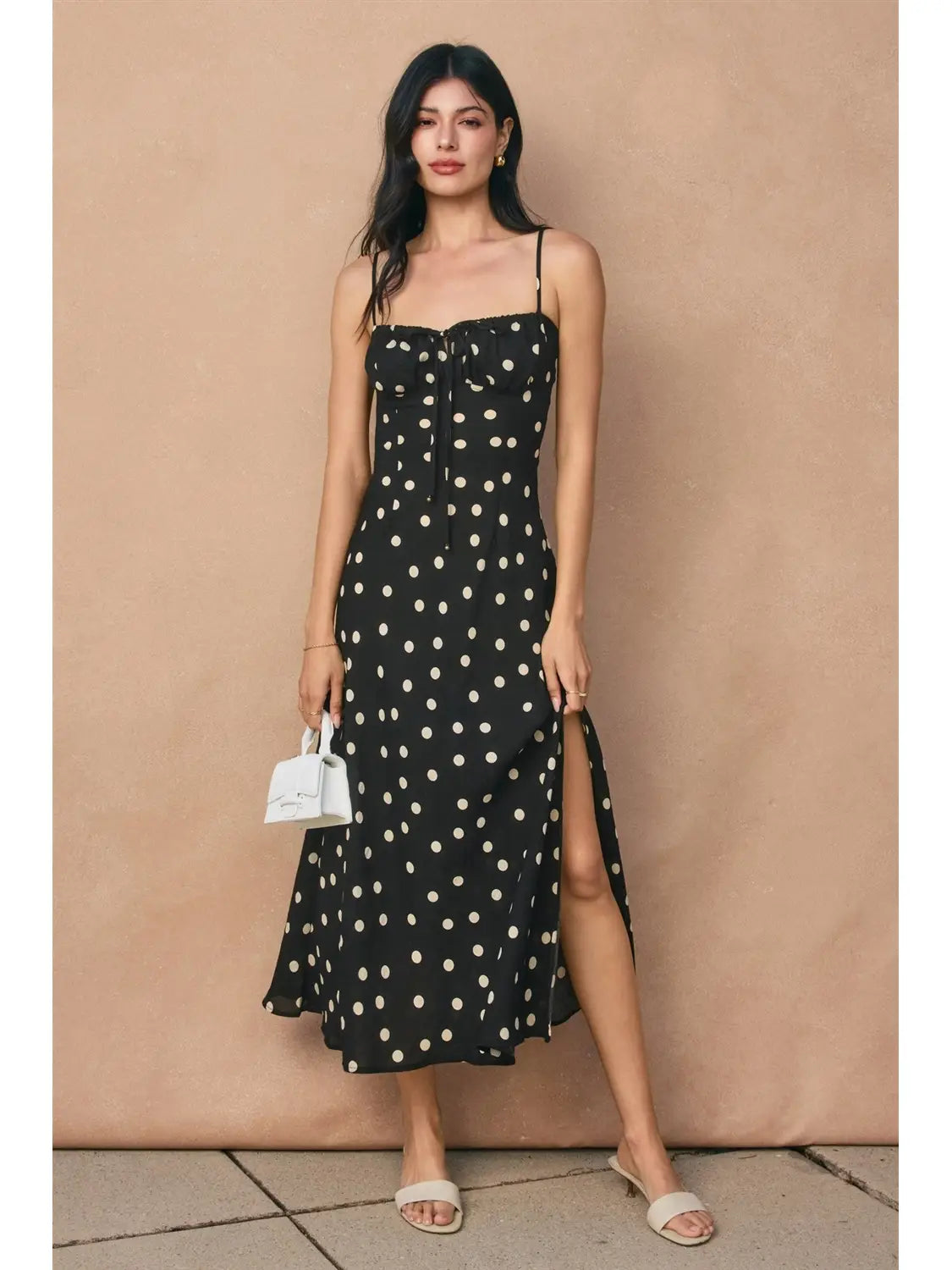 Harlow Polka Dot Midi