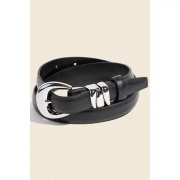 Skinny Leather Belt