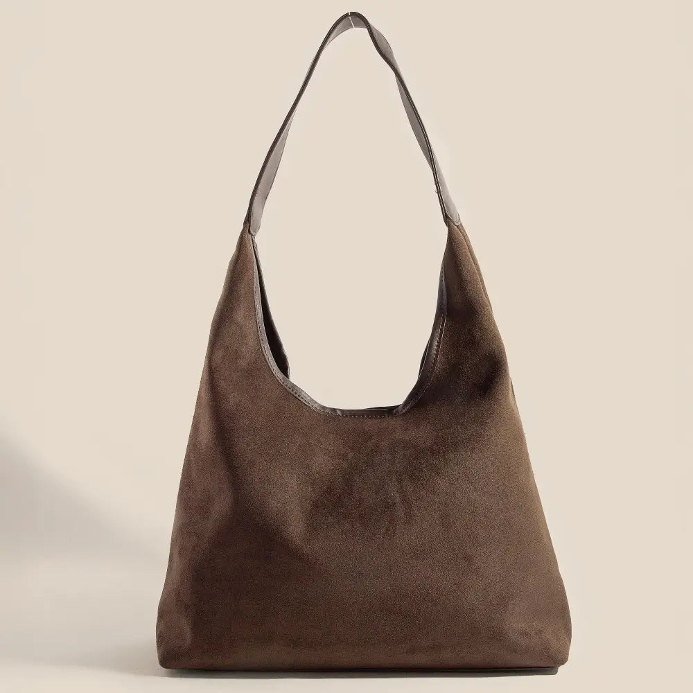 Faux Leather Trim Bag