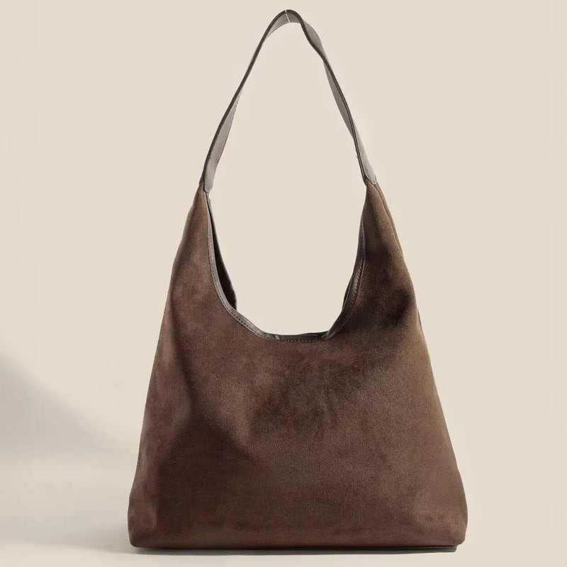 Faux Leather Trim Bag