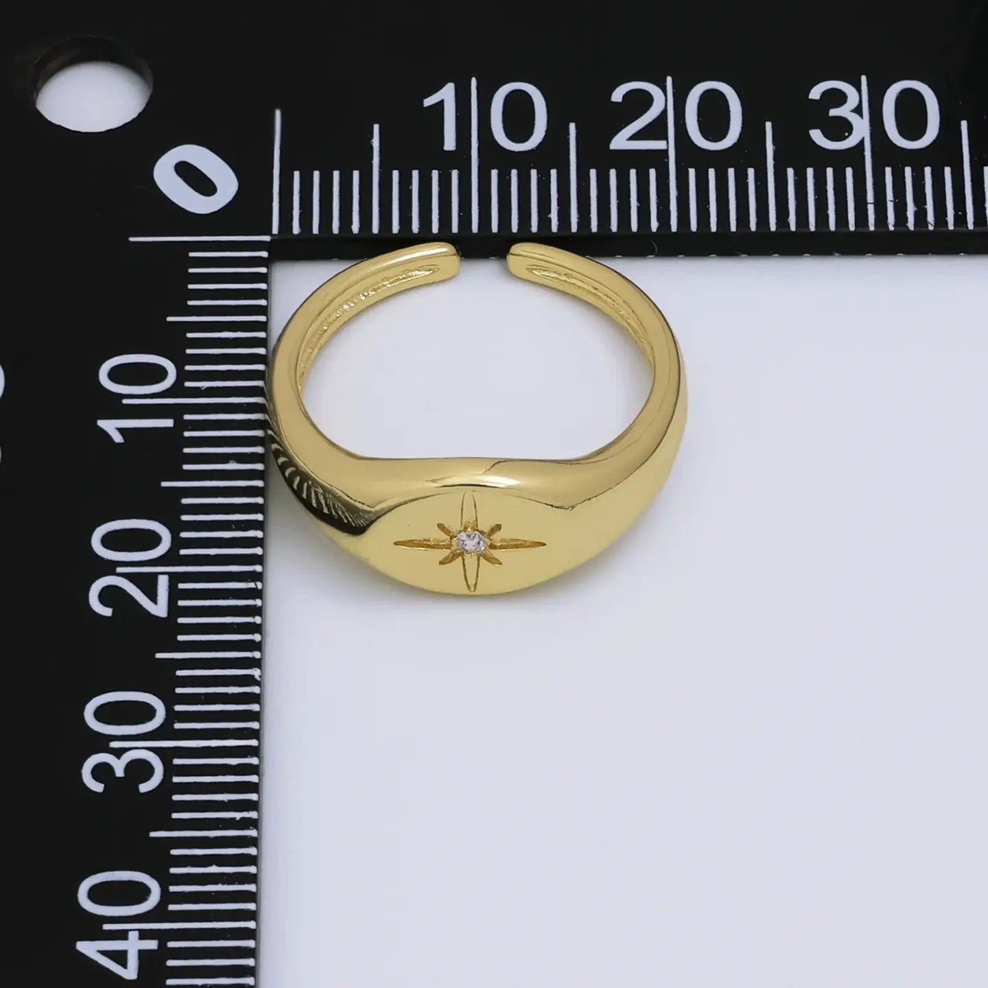 North Star Signet Ring